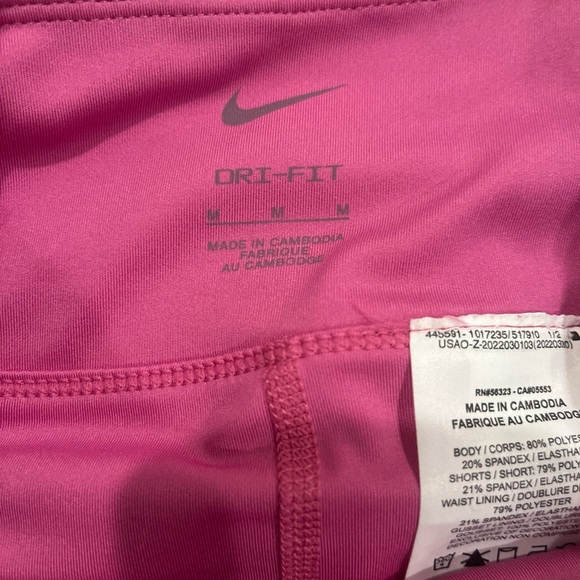 Nike Pink Plaid Mini Skirt - Picture 4 of 8